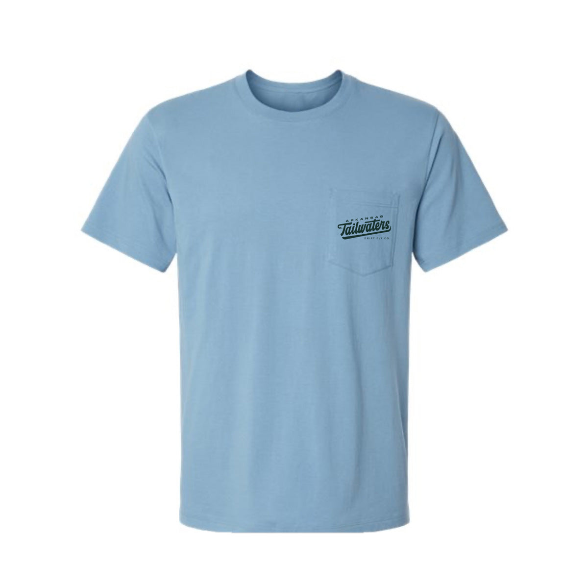 Great Blue Pocket Tee – Drift Fly Co