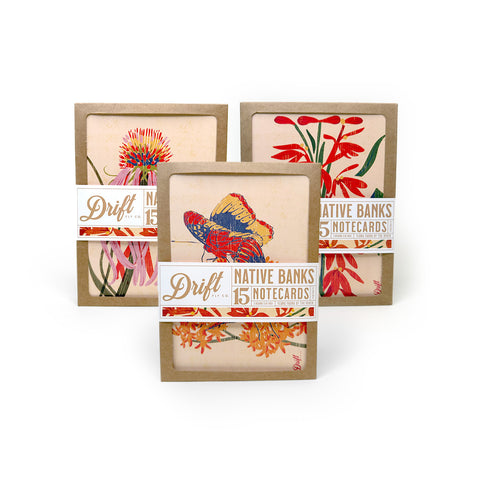Native Banks Notecards