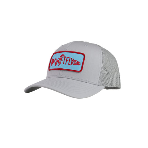 FISH LOGO Trucker - Silver