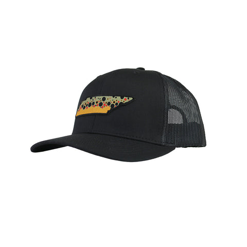 Tennessee Brown Trout Trucker - Black