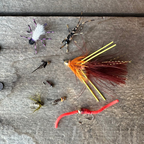 Trout Snack Fly Pack - buy one, get free boat tape