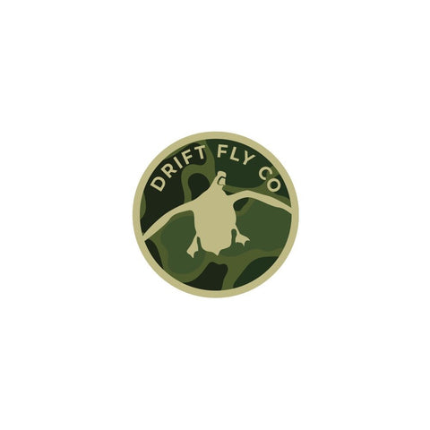 Waterfowl Camo Sticker
