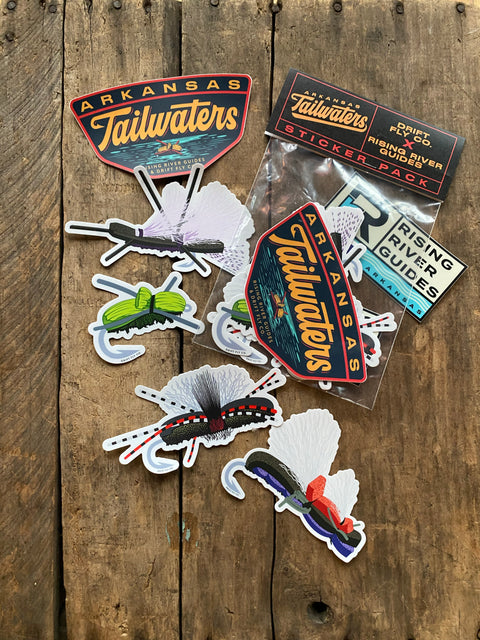 Arkansas Tailwaters Sticker Pack