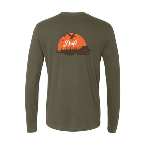 Waterfowl Sunrise Long Sleeve Tee