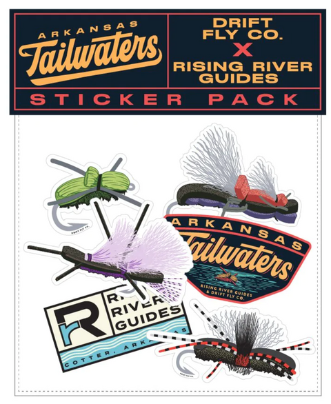 Arkansas Tailwaters Sticker Pack