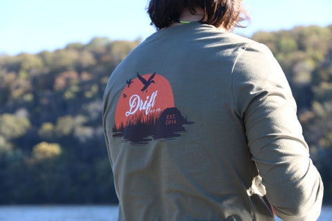 Waterfowl Sunrise Long Sleeve Tee